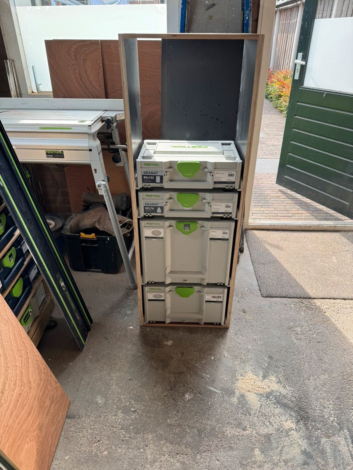 Rail voor Festool Systainer³ per set