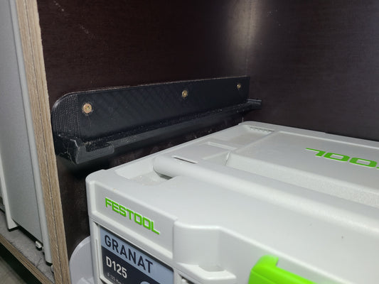 Rail geschikt voor Festool, Makita, Hikoki, Mirka systainers