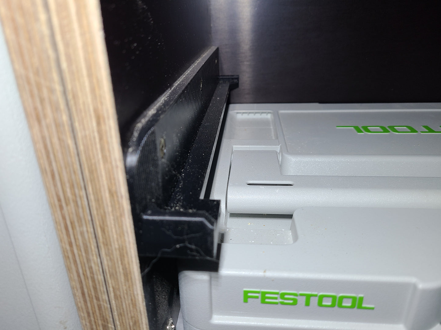 Rail geschikt voor Festool, Makita, Hikoki, Mirka systainers