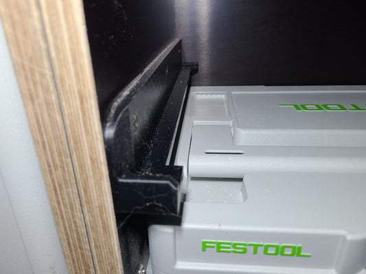 Rail geschikt voor Festool, Makita, Hikoki, Mirka systainers