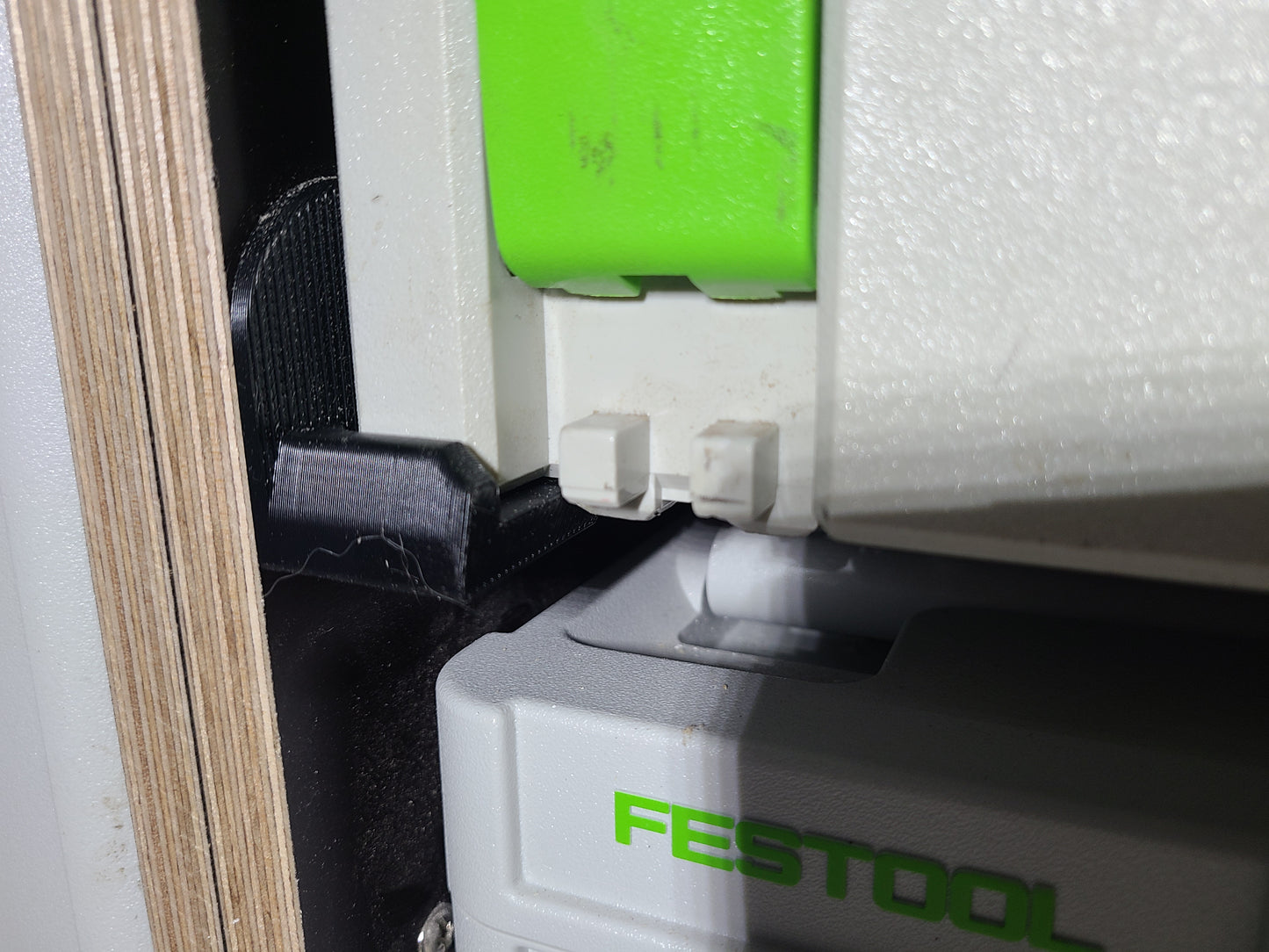 Rail geschikt voor Festool, Makita, Hikoki, Mirka systainers