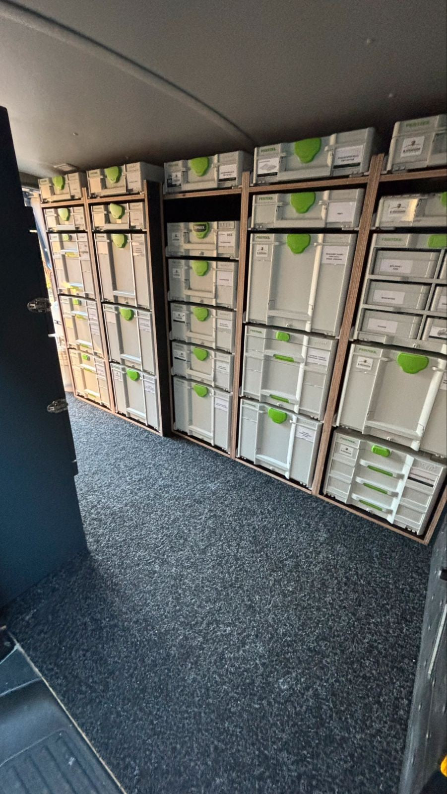 Bedrijfswagenkast geschikt voor Systainers