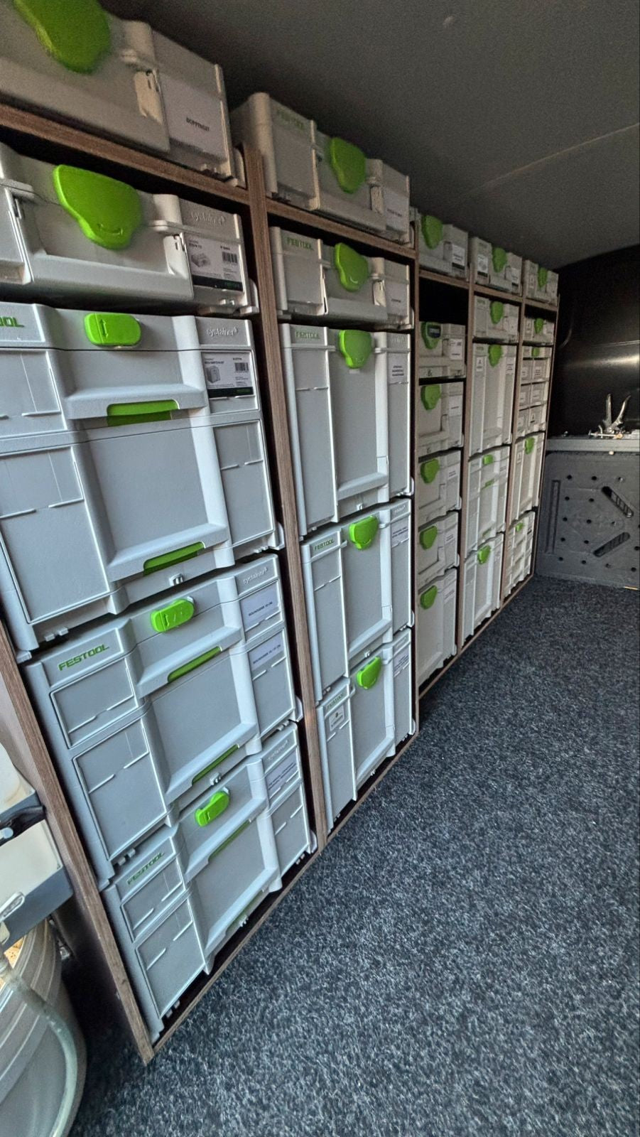 Bedrijfswagenkast geschikt voor Systainers