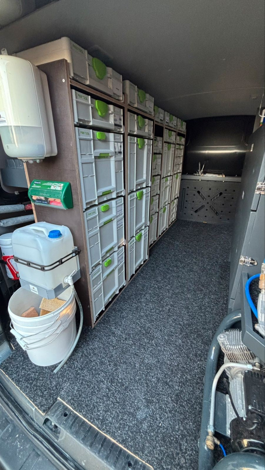 Bedrijfswagenkast geschikt voor Systainers