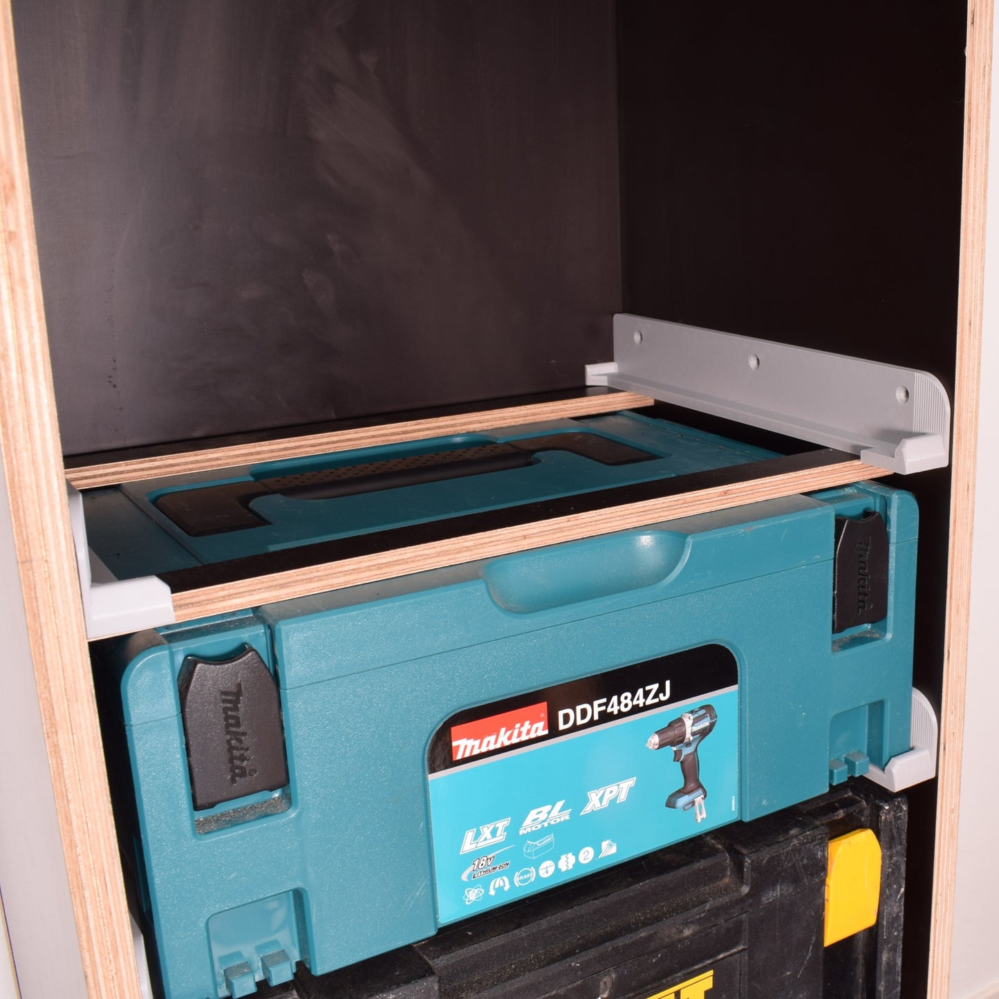 Rails geschikt voor Festool, Makita, Hikoki, Mirka systainers