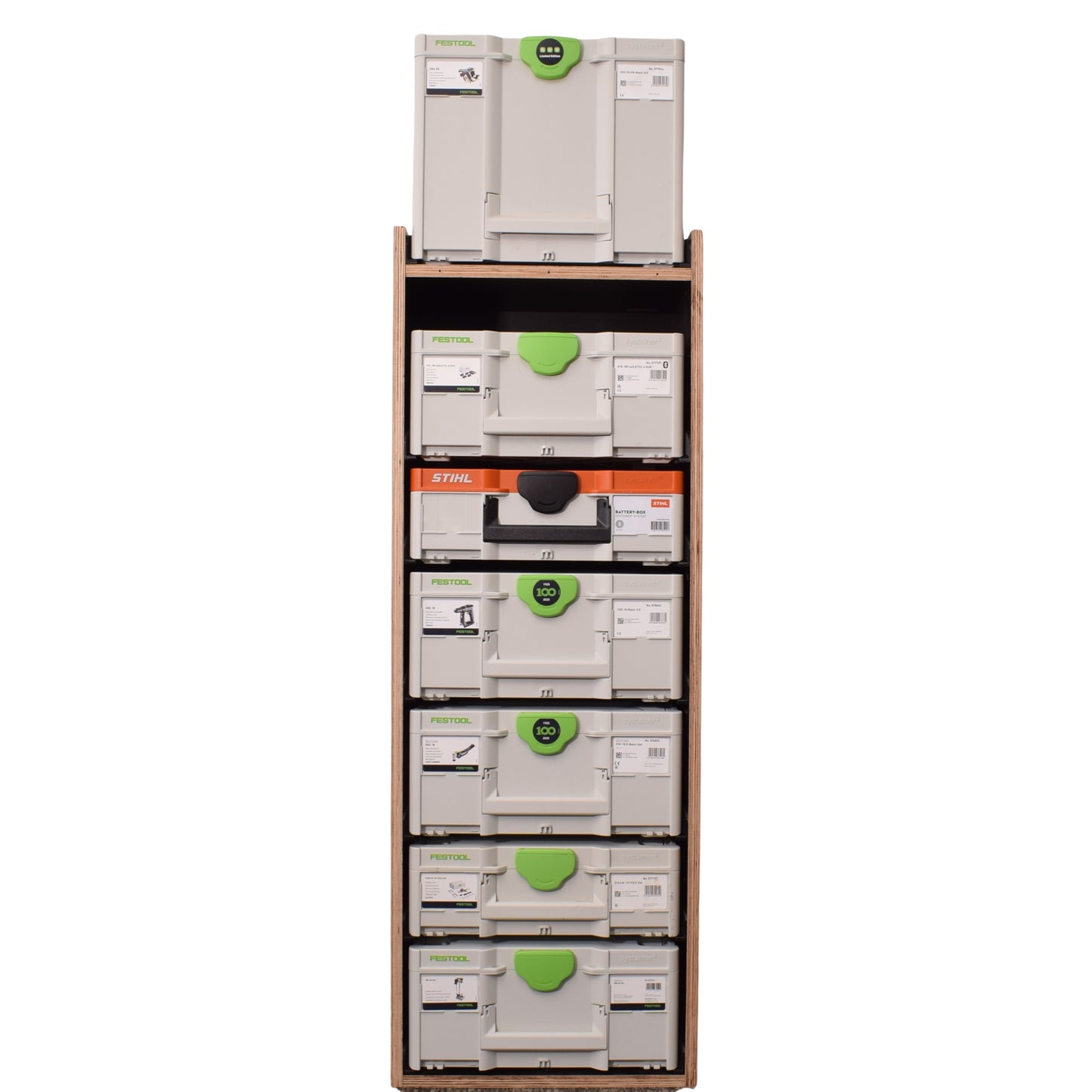 Bedrijfswagenkast geschikt voor Systainers