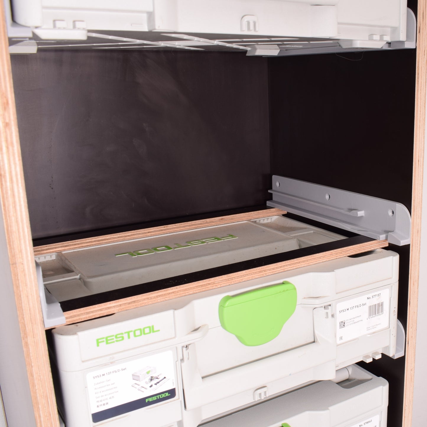 Rails geschikt voor Festool Systainer³