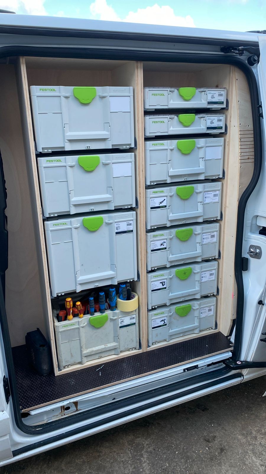 Rail voor Festool Systainer³ per set