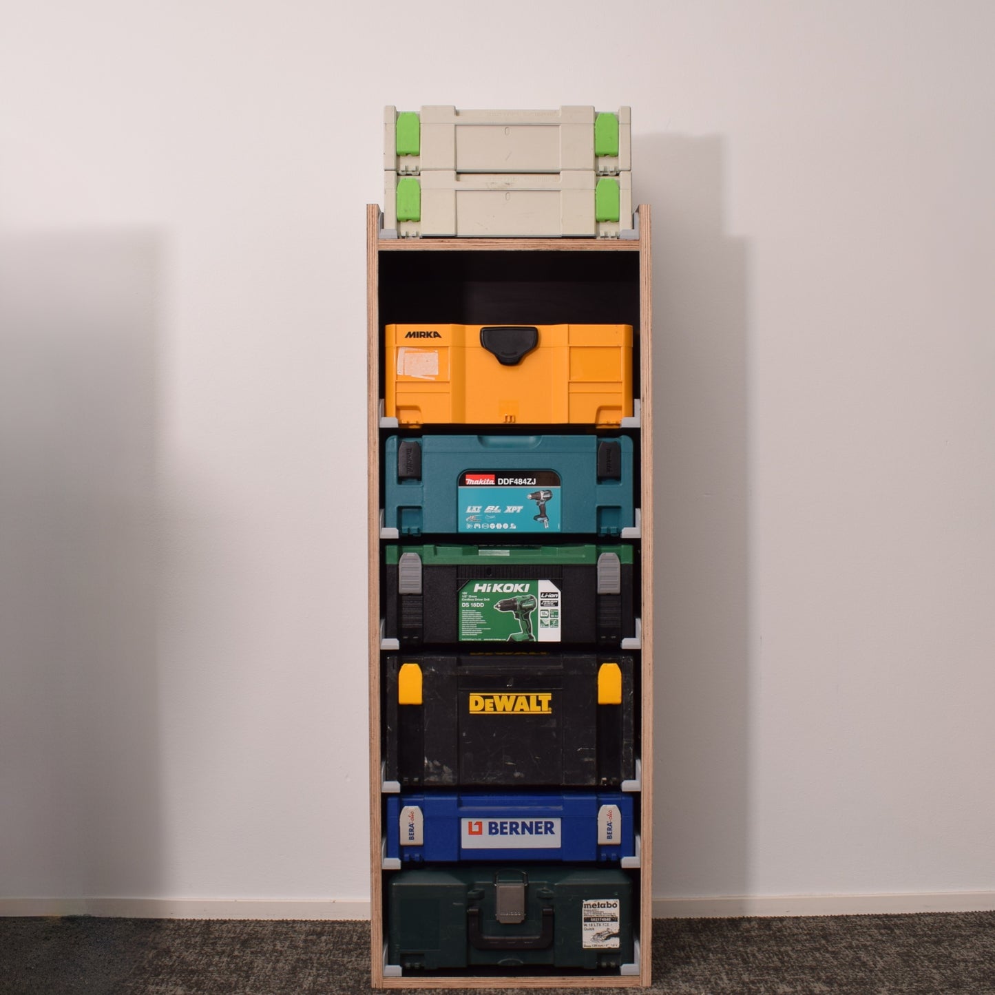 Bedrijfswagenkast geschikt voor Systainers