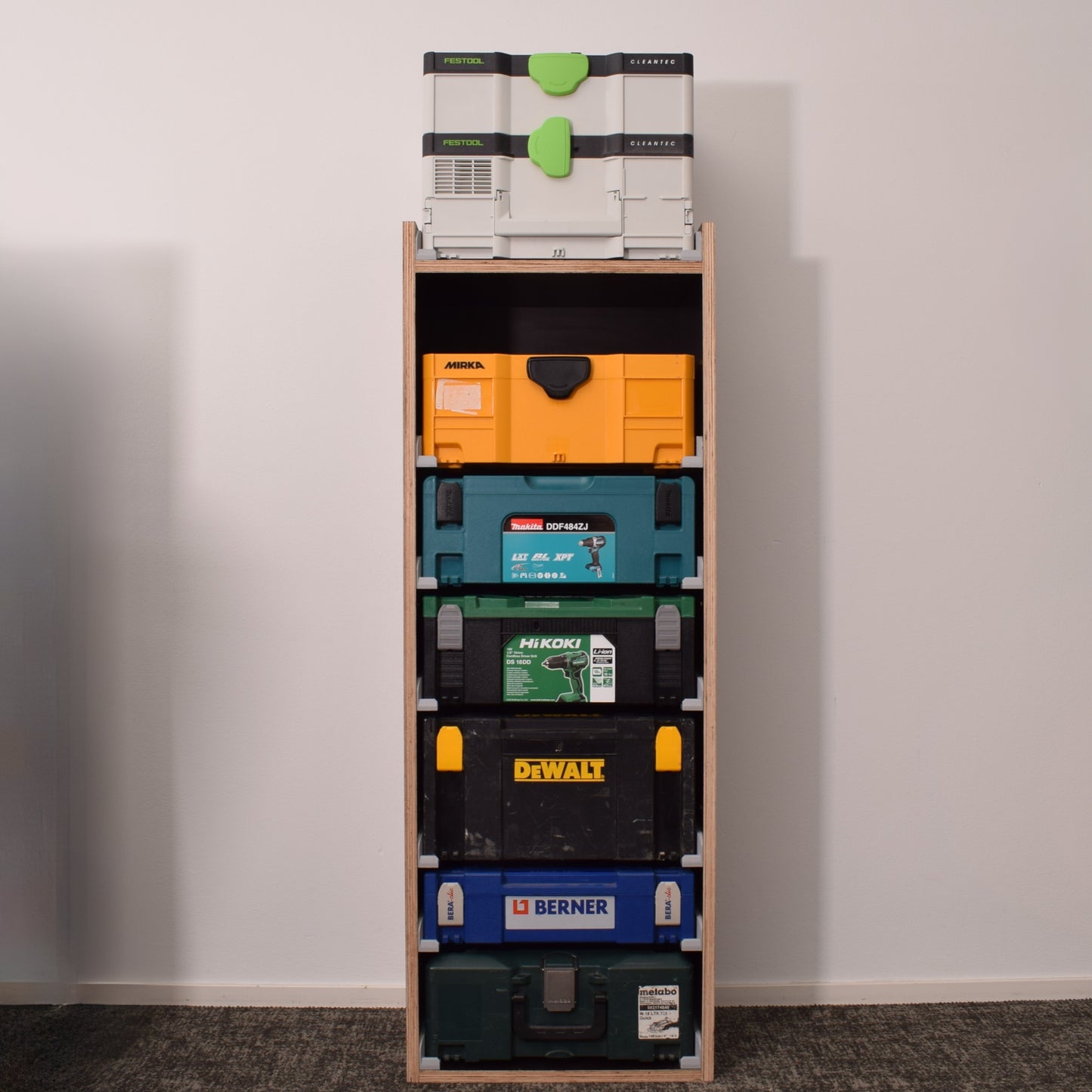 Bedrijfswagenkast geschikt voor Systainers